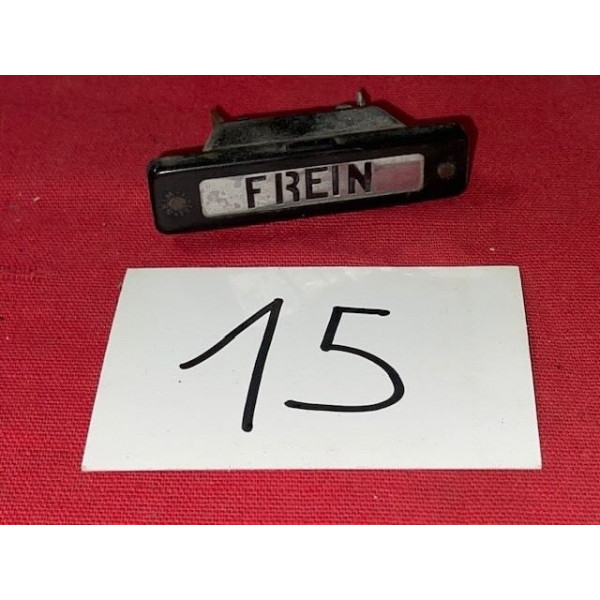 Témoin de frein tableau de bord origine Renault 8 Gordini