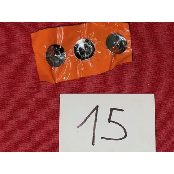3 pastilles neuves bouton de commande central Citroën DS 19 ou 21 1962 à 1968