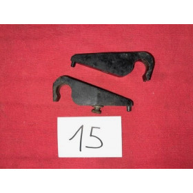 2 griffes plastique de maintien barre jonction phares D et G Citroën SM Maserati