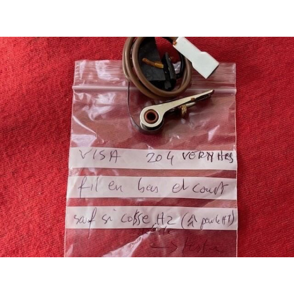Vis platinée neuve Ducellier original Citroën HY Visa Peugeot 204 304 Renault 5