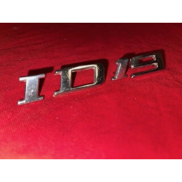 Sigle de coffre original Citroën ID19 neuf