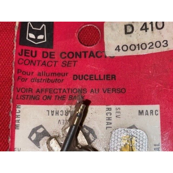 Kit allumage neuf SEV Marchal Ducellier Renault 8 Gordini Alpine Citroën DS HY
