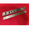 Sigle de coffre arrière original Citroën DS 23 injection électronique
