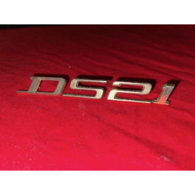Sigle arrière métal original Citroën DS 21 Pallas 1965 à 1967