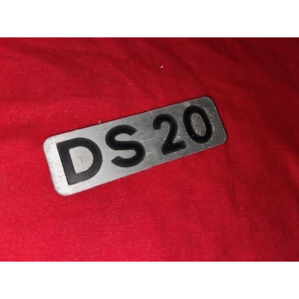 Sigle arrière original Citroën DS 20 break