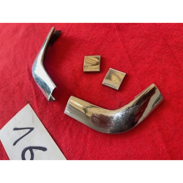 Clés de fermeture chrome de lunette arrière original Citroën SM Maserati