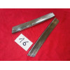 Habillage chrome gouttières arrière D et G custode original Citroën SM Maserati