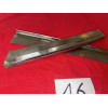 Habillage chrome gouttières arrière D et G custode original Citroën SM Maserati