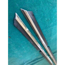 2 BAGUETTES HAUT DE PORTE AVEC LECHE VITRES ORIGINAL CITROEN SM