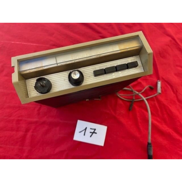 Radio Continental Edison original Citroën ID DS 19 ou 21 maxi 1968