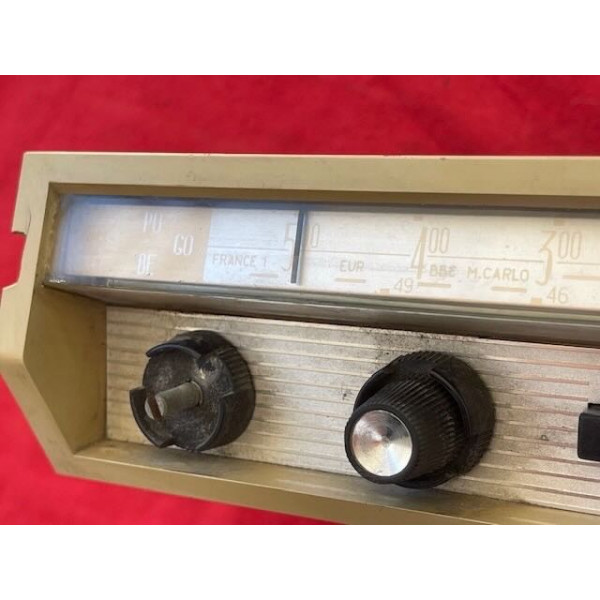 Radio Continental Edison original Citroën ID DS 19 ou 21 maxi 1968