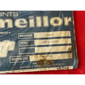 Pochette de joints de carter Simca 1200S