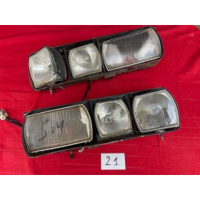 Ensemble de phares Cibie complet original Citroën SM Maserati