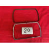 2 encadrements chrome de phare Cibie original Citroën SM Maserati