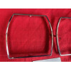 2 encadrements chrome de phare Cibie original Citroën SM Maserati