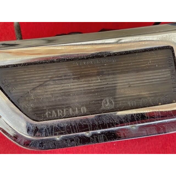 Eclaireur de plaque complet Peugeot 404 coupé cabriolet