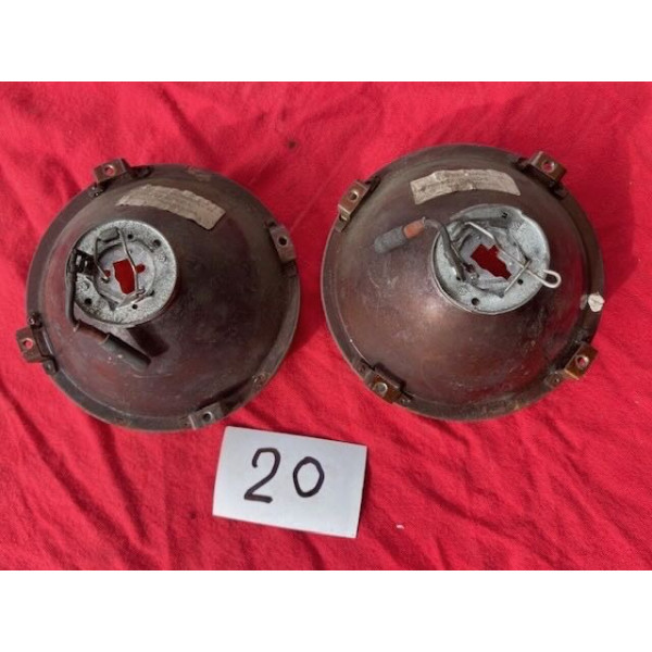 2 phares iode H1 Marchal additionnel Porsche 911 Classic Citroën DS Matra Simca