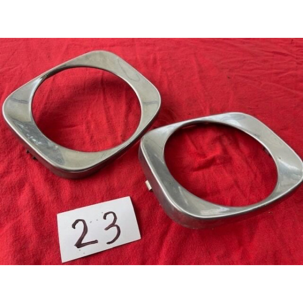 2 encadrements de phares origine Citroën Dyane Acadiane Mehari
