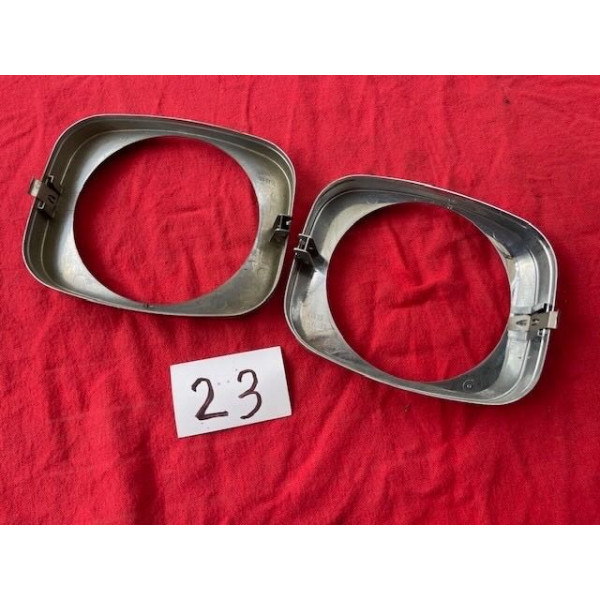 2 encadrements de phares origine Citroën Dyane Acadiane Mehari