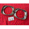 2 encadrements de phares origine Citroën Dyane Acadiane Mehari