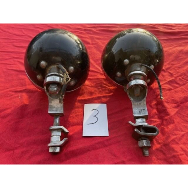 2 phares Marchal antibrouillard original Citroën Traction 11 ou 15/6