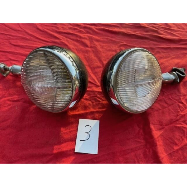 2 phares Marchal antibrouillard original Citroën Traction 11 ou 15/6