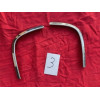 2 joncs d'aile avant chrome droit et gauche Citroën SM Maserati
