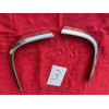 2 joncs d'aile avant chrome droit et gauche Citroën SM Maserati