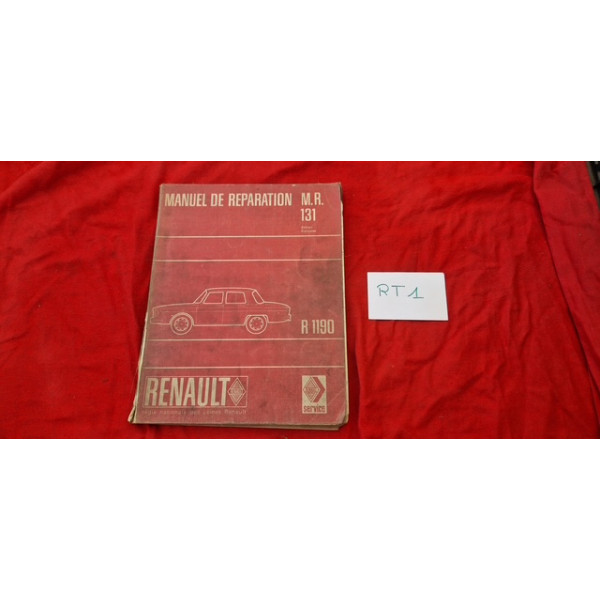 MANUEL REPARATION RENAULT 10 MR131