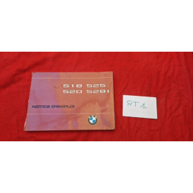 Notice d'emploi BMW 518 520 525 528i origine