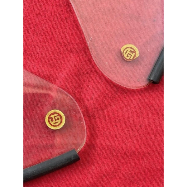 2 déflecteurs d'air neuf original accessoire GH Citroën DS