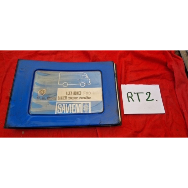 Catalogue de pièces de rechanges PR855 Renault Saviem SB2 Trafic Alfa Romeo F20