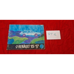Notice d'emploi Renault 15 et 17