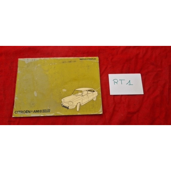 Notice d'emploi Citroën AMI8 berline break