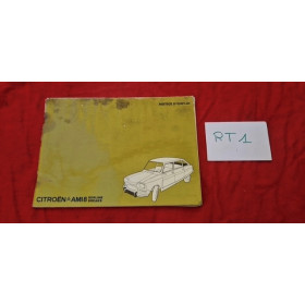 Notice d'emploi Citroën AMI8 berline breaks