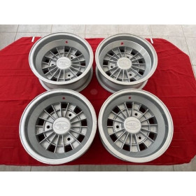 4 jantes alu original Delta Mics 5,5 pources 3x130 Alpine A110 R8 Gordini