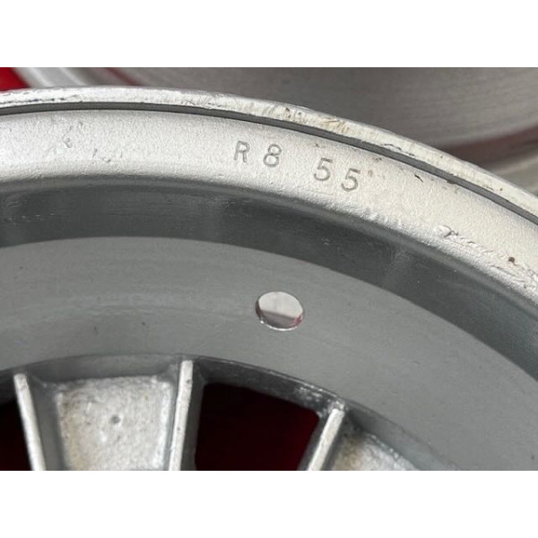 4 jantes alu original Delta Mics 5,5 pources 3x130 Alpine A110 R8 Gordini