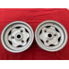 2 jantes alu original style auto 5,5 pouces 3x130 Alpine A110 R8 Gordini