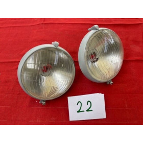 2 blocs optiques Marchal ABTP 490 Citroën 2CV type AZ années 50-60