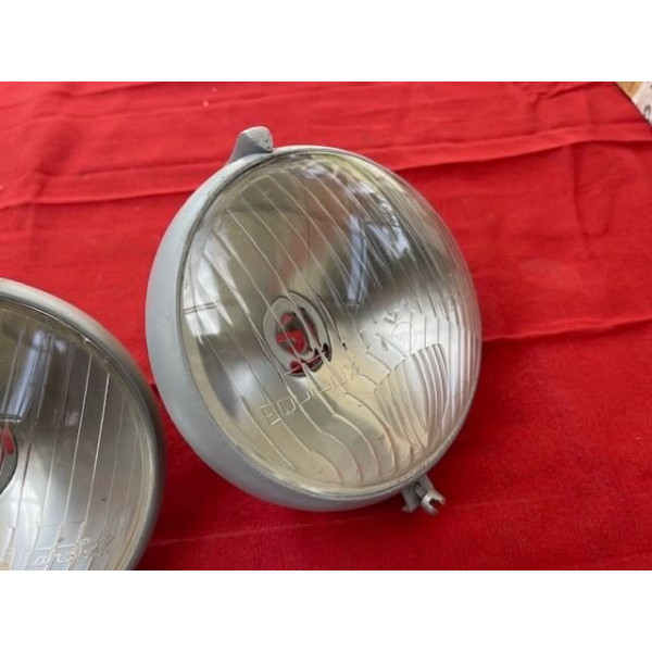 2 blocs optiques Marchal ABTP 490 Citroën 2CV type AZ années 50-60