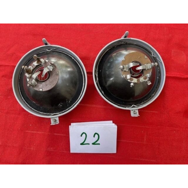 2 blocs optiques Marchal ABTP 490 Citroën 2CV type AZ années 50-60