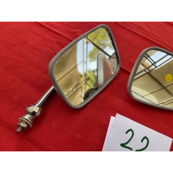 2 rétroviseurs Cipa original Citroën DS 20 21 ou 23 dernière génération