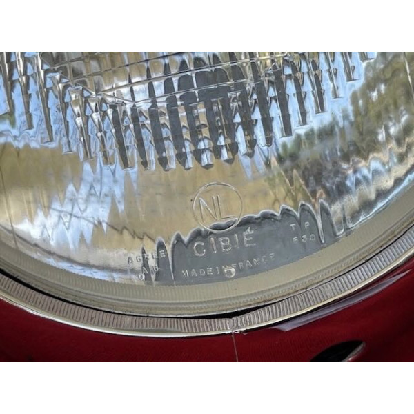 2 phares neuf originaux complet Cibie ABTP 530 Citroën ID DS 19 code asymétrique