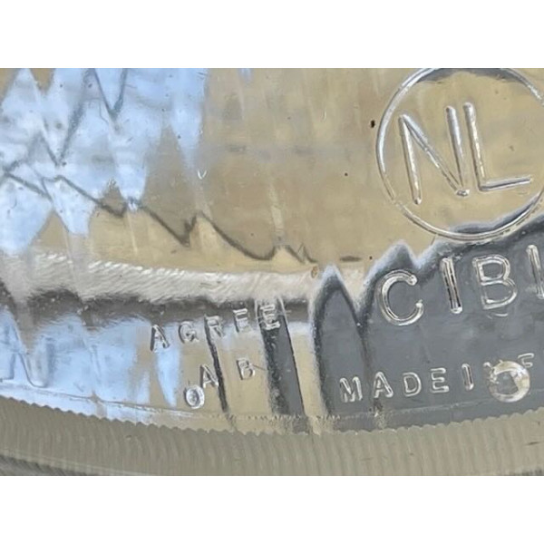 2 phares neuf originaux complet Cibie ABTP 530 Citroën ID DS 19 code asymétrique