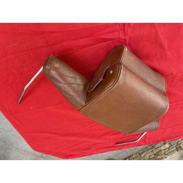 Appui tête cuir brun original Citroën DS 20 21 ou 23