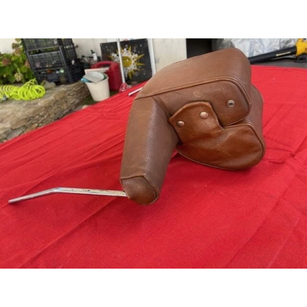 Appui tête cuir brun original Citroën DS 20 21 ou 23