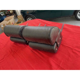 2 appui tête cuir noir original Citroën DS 20 21 ou 23