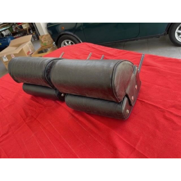 2 appui tête cuir noir original Citroën DS 20 21 ou 23