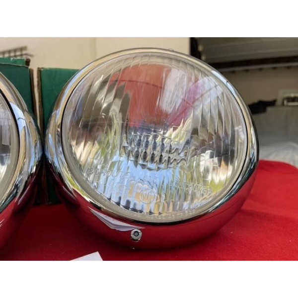 2 phares complet Ducellier Isoroute 413 neuf original Peugeot 203 403