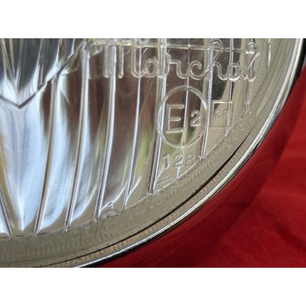 2 phares complet Marchal neuf original accessoire Alpine A108 A110 Renault 4CV